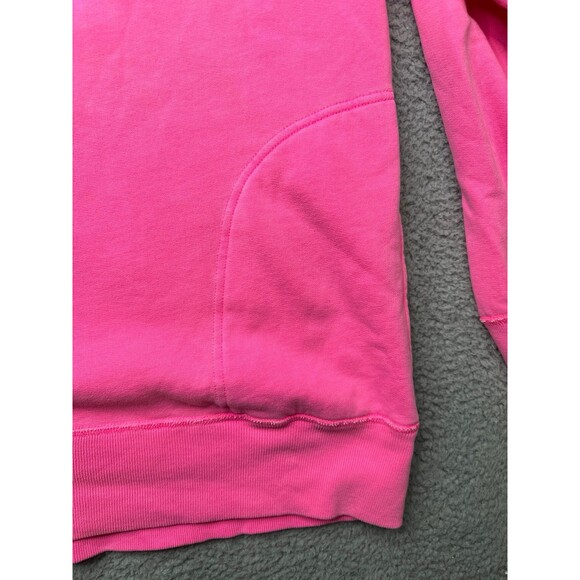 Polo Ralph Lauren bright pink hoodie sweatshirt pink PONY SZ medium EUC - Picture 5 of 8